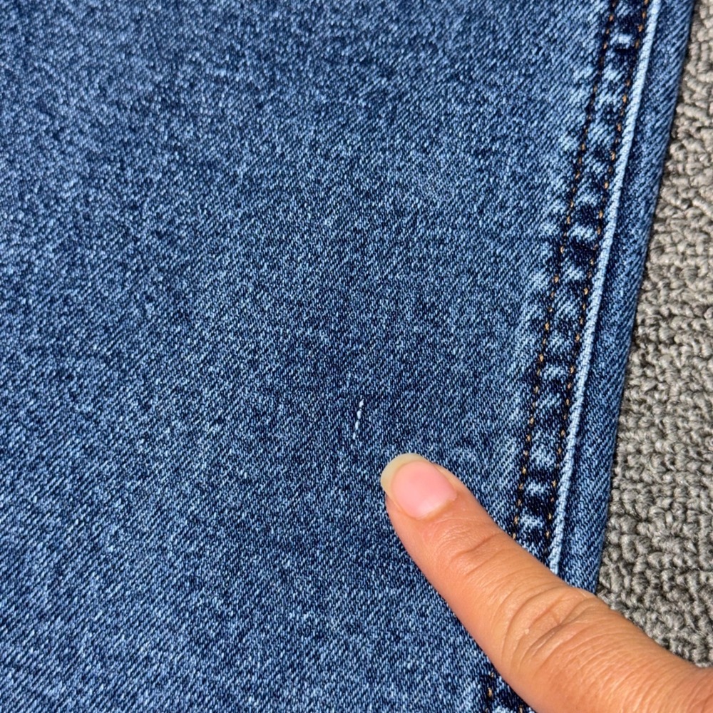 Old Navy Extra High-Rise Kicker Boot-Cut Jeans Blue Button Fly Sz 8 Casual Wear - Picture 10 of 11